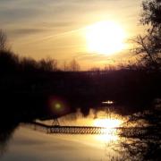 Crépuscule sur la Sèvre